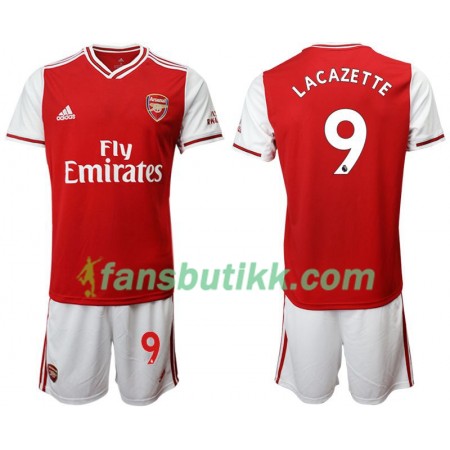 Fotballdrakt Arsenal Alexandre Lacazette 9 Barn Hjemmetrøye 2019-2020 Kortermet